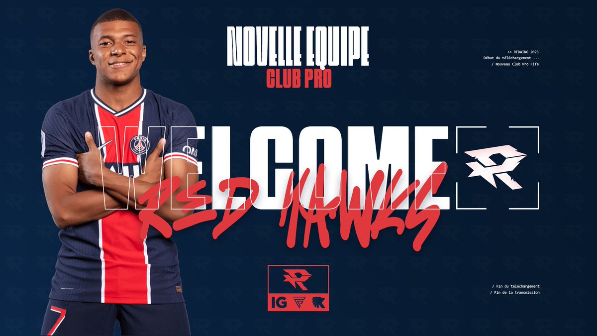 Nous accueillons aujourd'hui une nouvelle équipe qui est un Club Pro Fifa.

Bienvenue à nos joueurs de la @RWGRedHawks.

#BeRedWinG