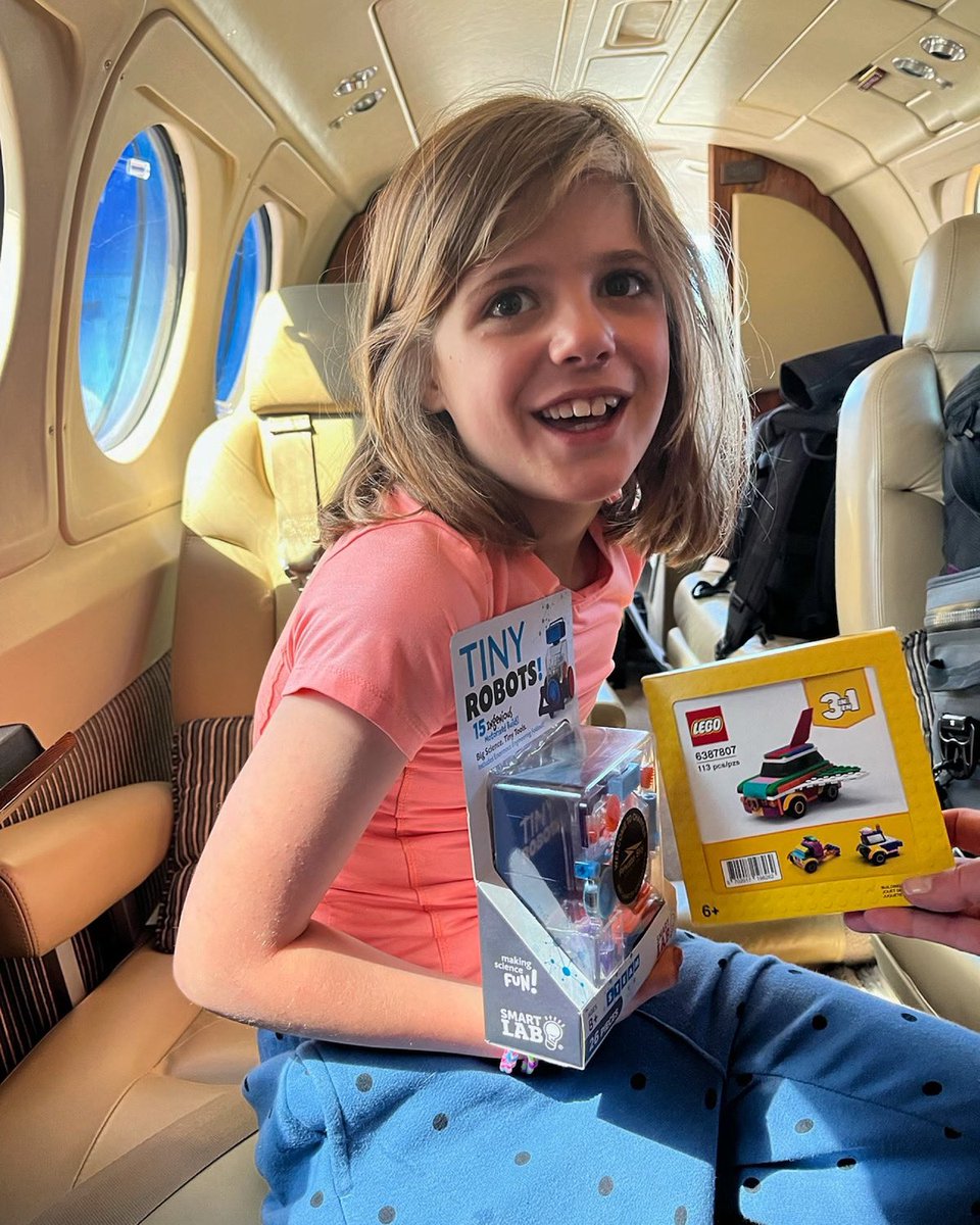 flyprivatesky's tweet photo. Flying with Private Sky is always a fun adventure for families and kids! ✈️👨‍👩‍👧‍👦 From unexpected surprises for the kids to a comfortable and enjoyable charter flight experience, we always aim to make your trip start and end with a smile.#TimeToy #PrivateSky #FlyWithUs #FamilyTravel https://t.co/uYOYSKJkIR