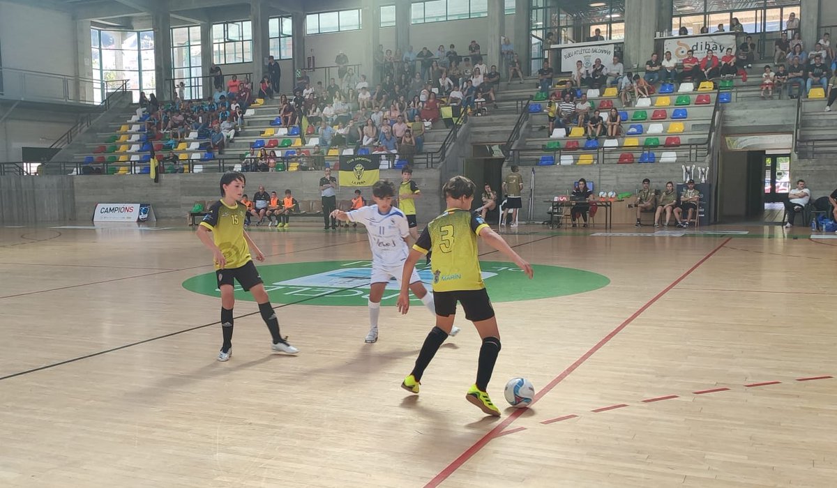 FutsalRFGF's tweet photo. 📸 FOTOS dunha FINAL de CATEGORÍA

🥇 @oparrulofs 
🥈 @CDLPfs 

🔥 Os alevíns despiden a tempada oficial

#CopaGaliciaFutsal https://t.co/qmF6UKGGqt