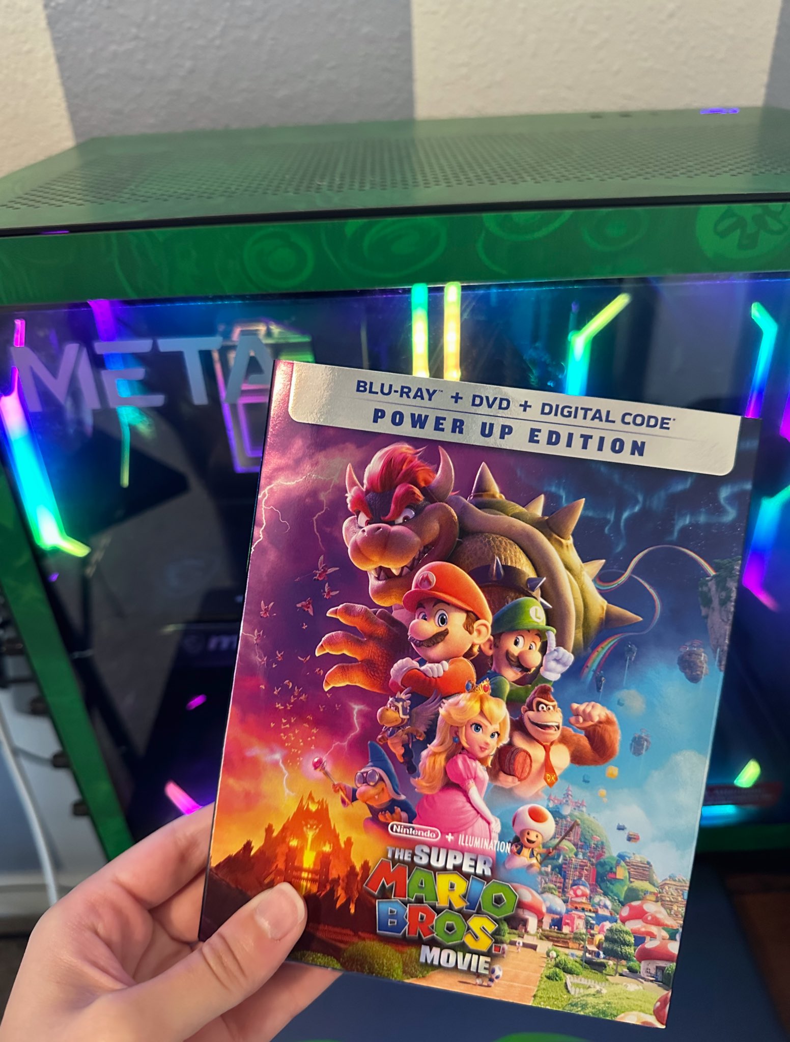 The Super Mario Bros Movie - Power Up Edition DVD : NEW