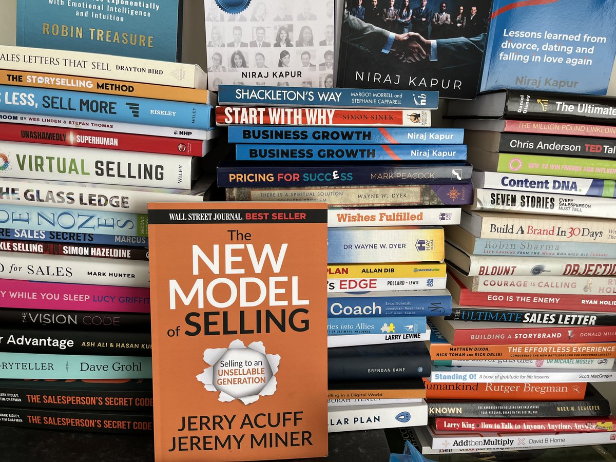 Sunday afternoon reading. So far, this is packed with value. Well done <a href="/jerryacuff/">Jerry Acuff</a>  and <a href="/JeremyLeeMiner/">Jeremy Lee Miner</a> #BookRecommendations #sales