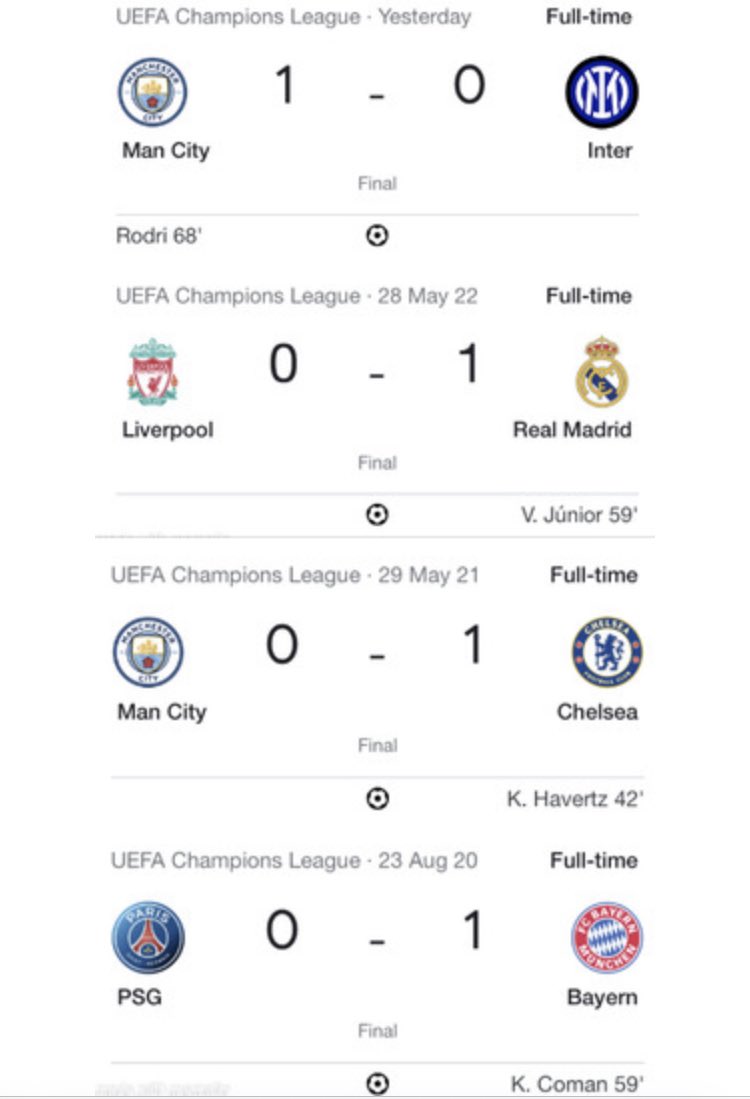 LLF On Twitter The Last Four UCL Finals In A Row Have Ended 1 0 Has llf-on-twitter-the-last-four-ucl-finals-in-a-row-have-ended-1-0-has