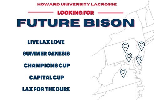 We are on the road and on the hunt for future Bison! Take a look at our recruiting schedule for this summer! 💙❤️🦬