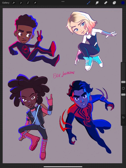 plotting… #SpiderManAcrossTheSpiderVerse