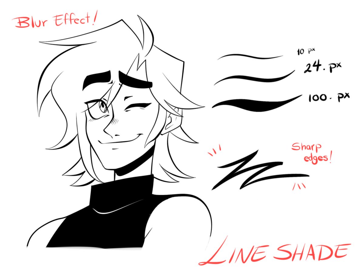 poisonjabs's tweet image. Ayooo I created a Csp brush! 
It’s made with the purpose of adding a slight blur 
It also has great settings for lineart so you can use it as a simple g-pen too!

You can get it totally free!

assets.clip-studio.com/es-es/detail?i…