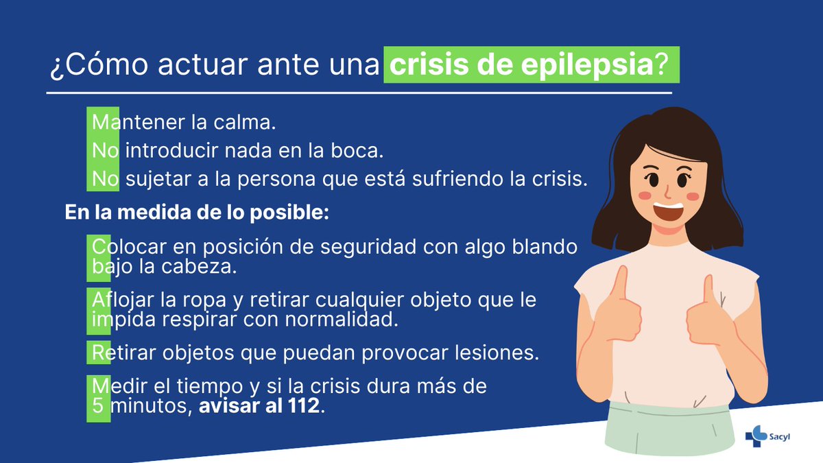 ¿Cómo actuar ante una #crisis de #epilepsia? #CastillayLeón #salud