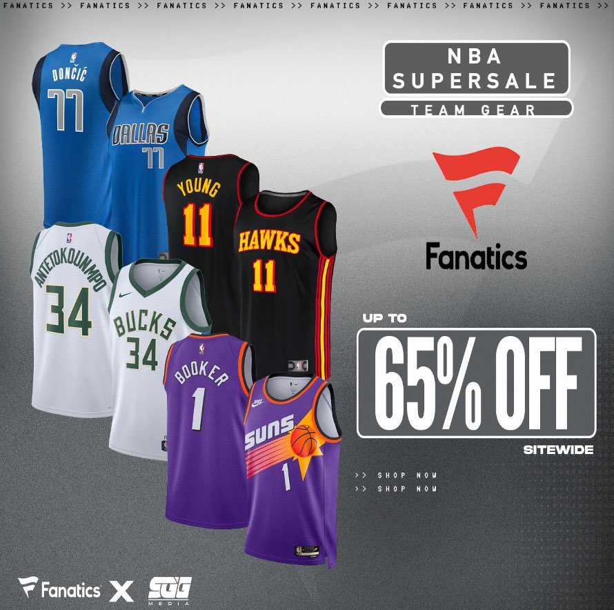 NBA Retweet on Twitter "RT SGGpromotions NBA SUPER SALE, FANATICS
