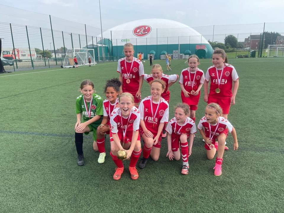 𝗧𝗢𝗨𝗥𝗡𝗔𝗠𝗘𝗡𝗧 𝗖𝗛𝗔𝗠𝗣𝗜𝗢𝗡𝗦 🔴 - Congratulations to our U11 Foxes Girls who today won the @PoolfootFarm tournament! 🏆 - The girls won 7️⃣ out of 7️⃣ games to take the title against some fantastic teams! 🤩 - St George’s Park next 🏴󠁧󠁢󠁥󠁮󠁧󠁿