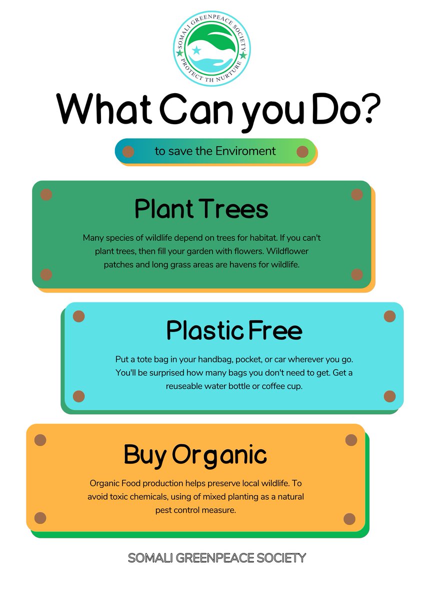 SOYCA252's tweet photo. Make sure you follow these procedures to help save the environment.
#save #Ecosystem #environment #Deegaan https://t.co/h4scmBqVbo