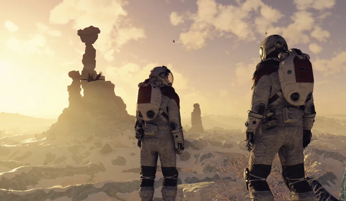 STARFIELDspanol's tweet image. #Starfield
Pero que belleza!!✨ Diooos que ganas de jugarlo yaaa! Recién es la primera vista grande @bethesda_ESP 💚✨