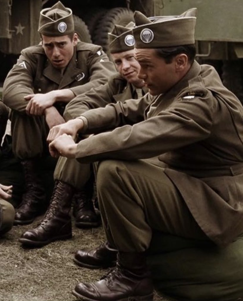 Band of Brothers stars; Kirk Acevedo who played Joseph D. Toye, Nicholas Aaron who played Robert E. (Popeye) Wynn and Peter Youngblood Hills who played Darrell C. (Shifty) Powers who are in our Western film Lone Creek. 
#BandofBrothers #lonecreekfilm #film #FilmTwitter #actors