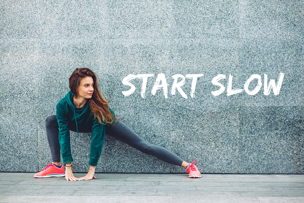 Beginning any workout regimen requires setting goals for success, but setting unattainable goals can set you up for failure before you even start. Trying to accomplish tasks that are too difficult, too early can lead to burnout or injury. Start small! #fitness