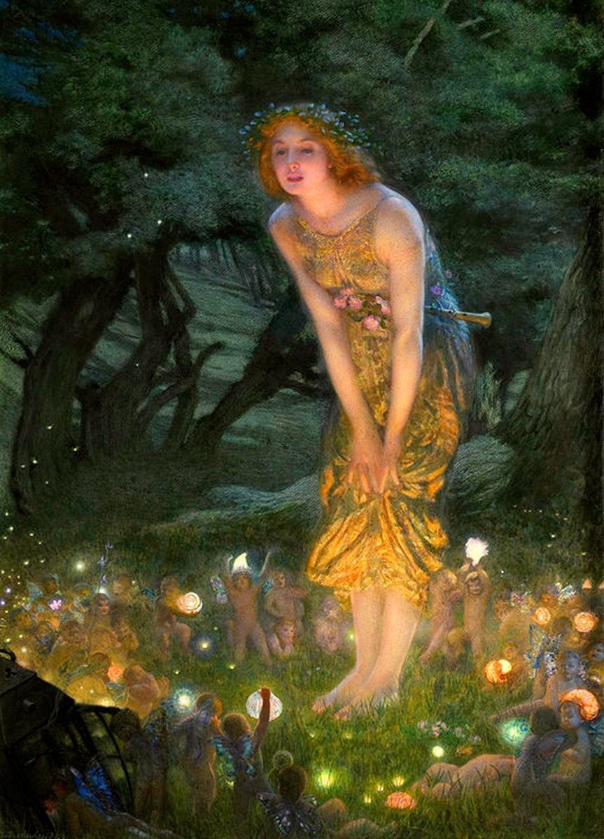 Thank you all for your wonderful tweets today. Next week’s theme, as we drift towards the solstice & midsummer, when the veil between the worlds is thin, is: 

FAIRiES, ELVES & SPRITES!  

Swirl your tweets to the hashtag #FolkloreSunday for a retweet after 10:30 am BST! Maude x