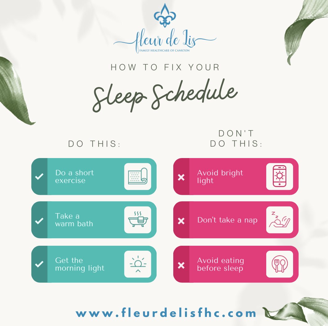 Ready to reset your sleep cycle?

Get the most out of each day with these simple and effective steps on how to fix your sleep schedule!

#GoodNightsSleep #ResetYourCycle #SleepSchedule