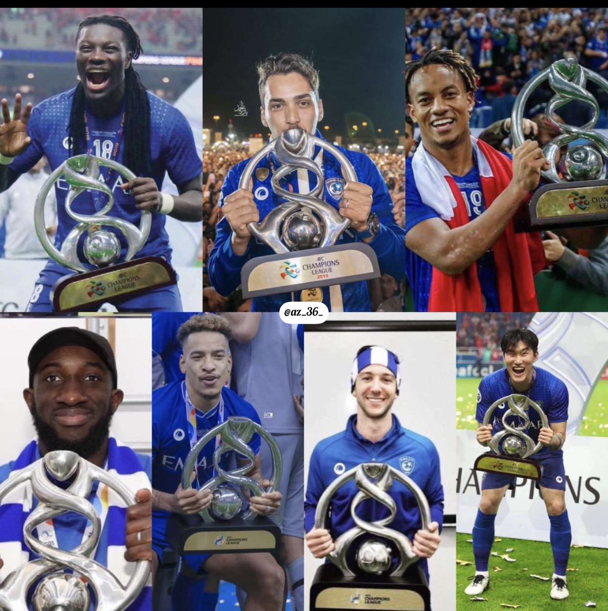 عدد بطولات بعض أجانب #الهلال عند انضمامهم وحتى الآن:

• قوميز حضر بـ4 بطولات وخرج بـ10 بطولات ..
• ادواردو حضر ببطولة وخرج بـ9 بطولات ..
• كاريو حضر بـ5 والآن 13 بطولة ..
• ماريغا حضر بـ4 والآن 8 بطولات ..
• جانغ حضر بِلا بطولات والآن 7 بطولات ..
• ڤييتو حضر بِلا بطولات