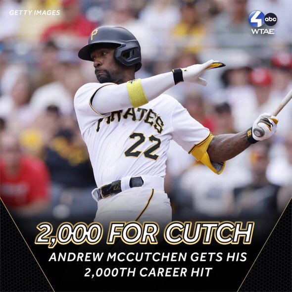 Andrew Stockey on X: Pirates playing video on scoreboard with prominent  Pittsburgh athletes like Sidney Crosby and Ben Roethlisberger  congratulating Andrew McCutchen #Cutch2K  / X