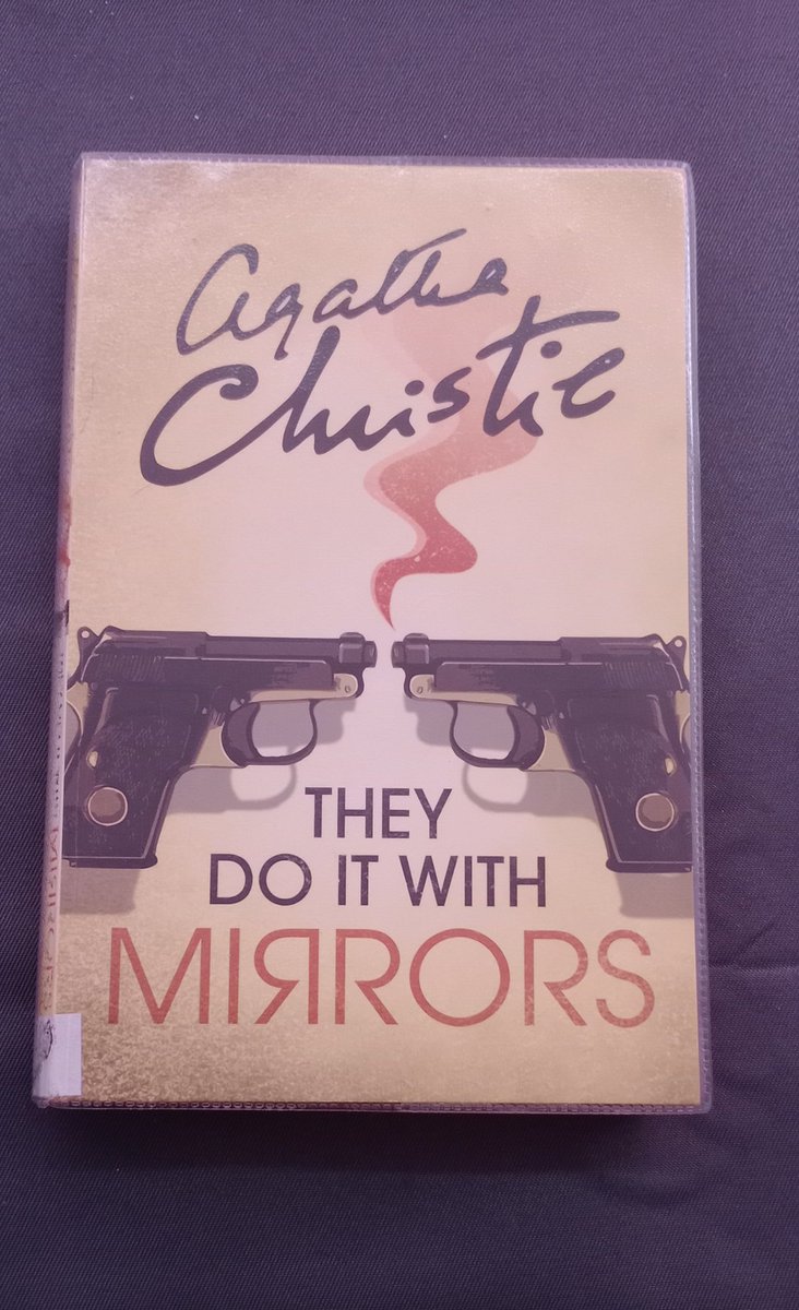 curlytopsmac's tweet image. #LancsReads2023 #readchristie23 from the library read &quot;They Do it With Mirrors&quot; @agathachristie