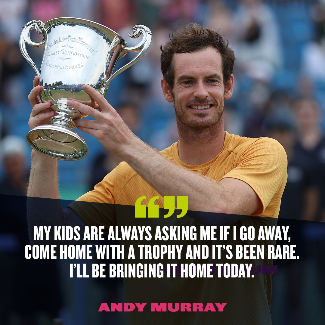 A happy @andy_murray household tonight 🏆😍