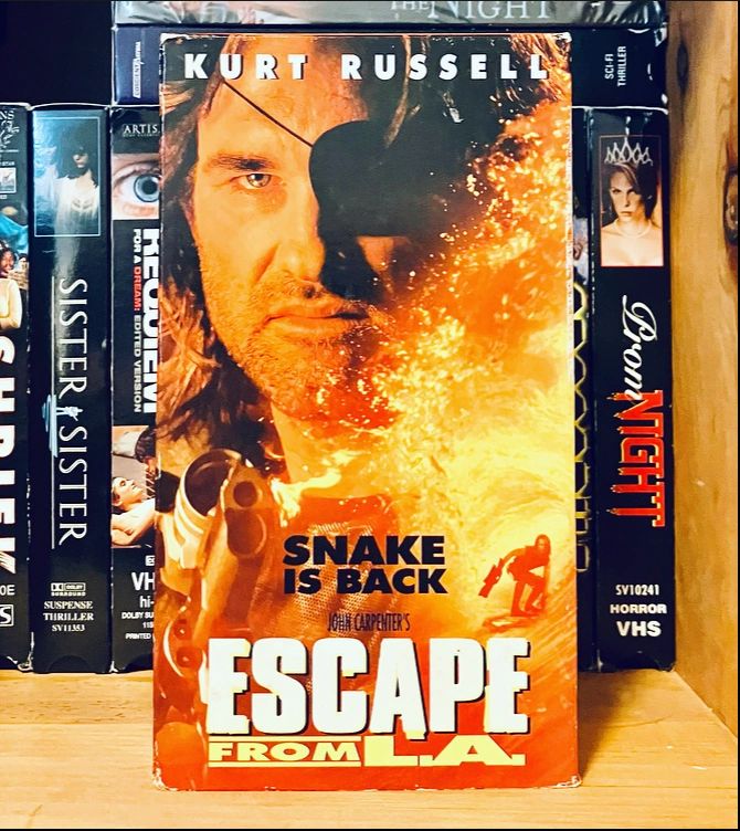 #NewArrival! Escape From L.A. (VHS, 1997) Kurt Russell, John Carpenter 

rareflicksplus.com/all-products/o…

#EscapeFromLA #VHS #VHSTapes #90s #90smovies #flashback #KurtRussell #JohnCarpenter #physicalmedia #videostore #action #actionmovies #movies #films