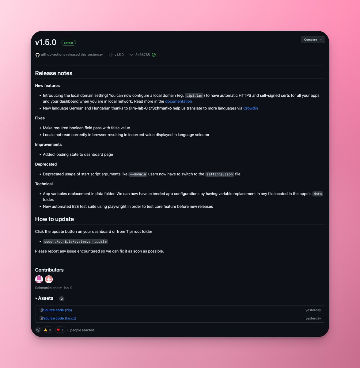 Whats that? A brand new update with secure local domains and much more! Check out all the change logs for v1.5.0 over on the Github!

github.com/meienberger/ru…