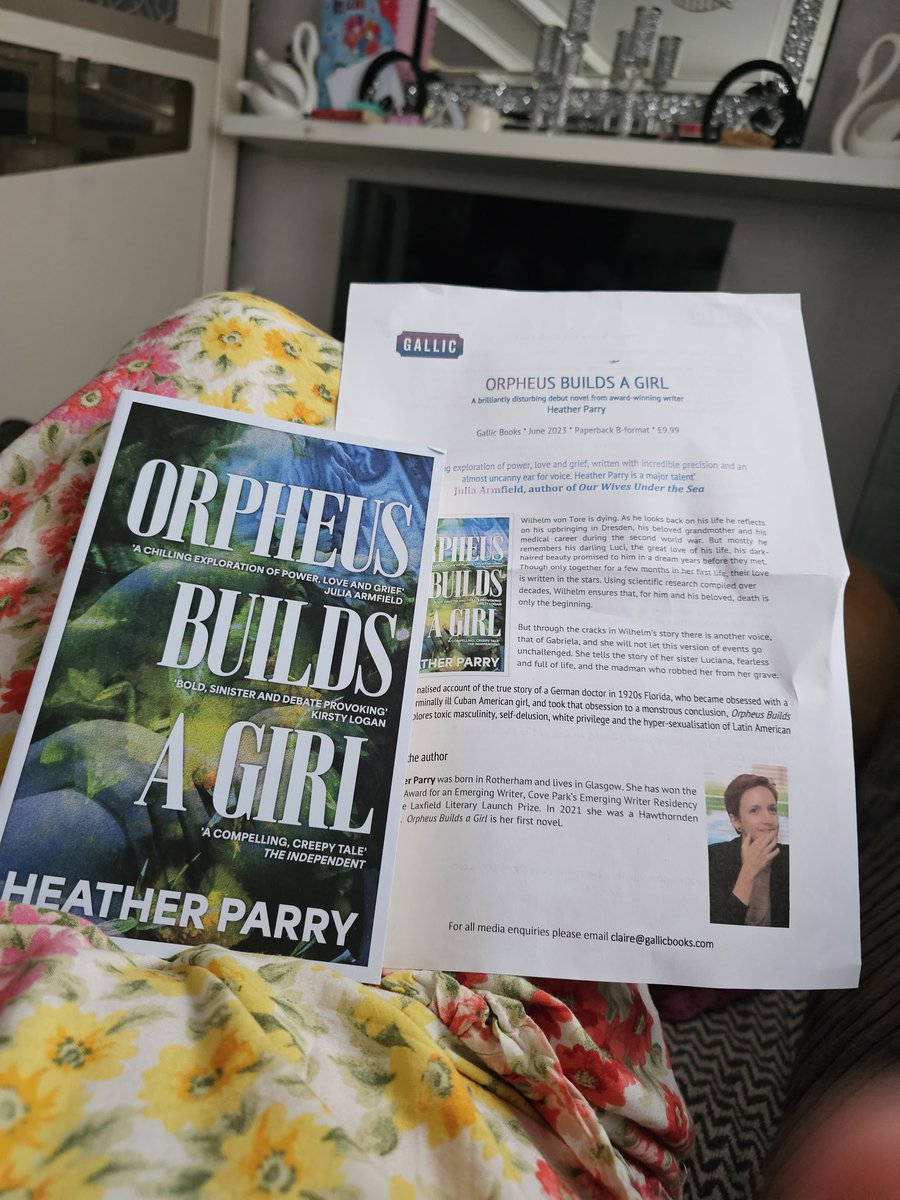 ShazzieRimmel's tweet photo. Thank you to Claire from @BelgraviaB  for my copy of the debut that is #OrpheusBuildsAGirl by @HeatherParryUK . Looking forward to reading this! https://t.co/1IPG2HLVo3