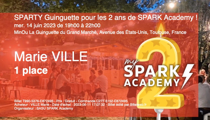 En espérant que le temps change d'ici là à #Toulouse !🌧️

Hâte de fêter les 2 ans de My SPARK Academy fondée par <a href="/gloria_frdn/">Gloria Fradin ⚡️</a> 🌟

#Agence #Com #SocialMedia