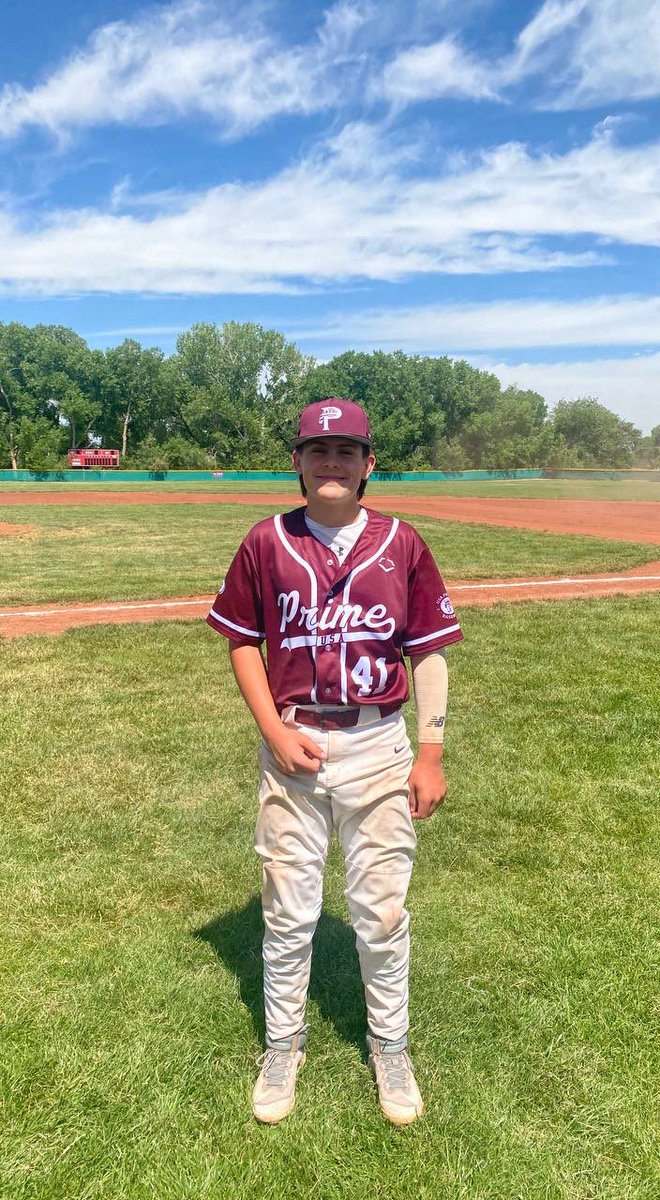 FiveToolNM's tweet photo. #ABQSatelliteSeries F: USA Prime Duke City Landers 5, ABA 2027 4
PoG: @JoshuaRiordan7 1-3, RBI (walk off single) https://t.co/LpxISkyEjt