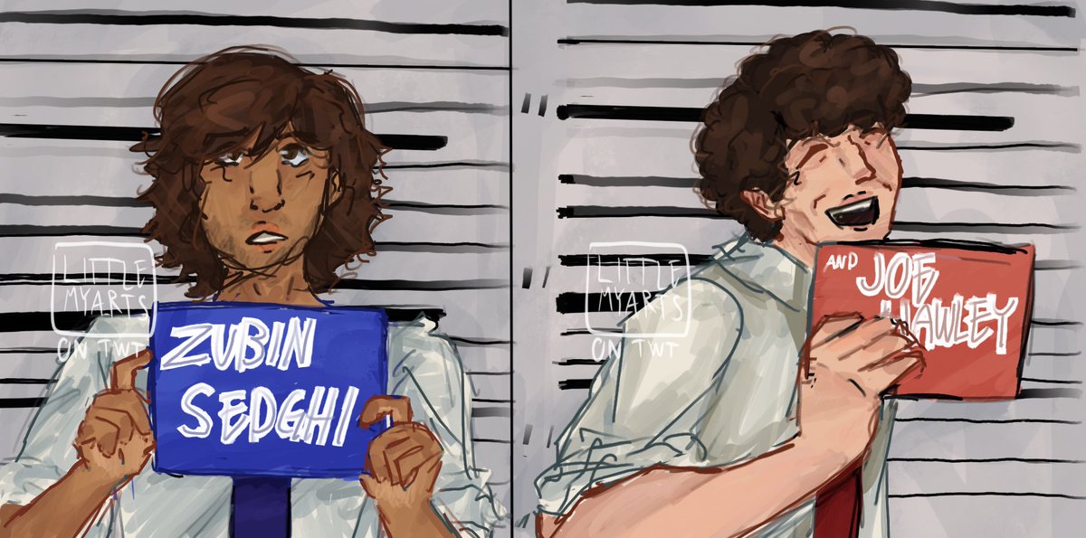 LittleMyArts's tweet photo. Im kinda late to this trend i hope no one did this already

#tallyhall #zubinsedghi #joehawley #tallyhallfanart https://t.co/dj6UbUAQgQ