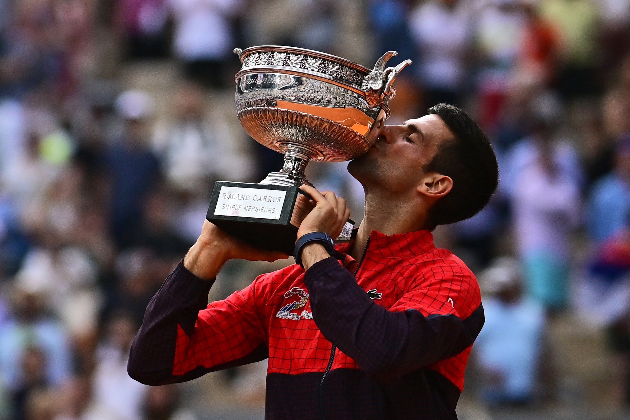 Djokovic wins 2023 French Open and reaches 23 Grand Slams FyXH8QiXwAAMEa3?format=jpg&name=large