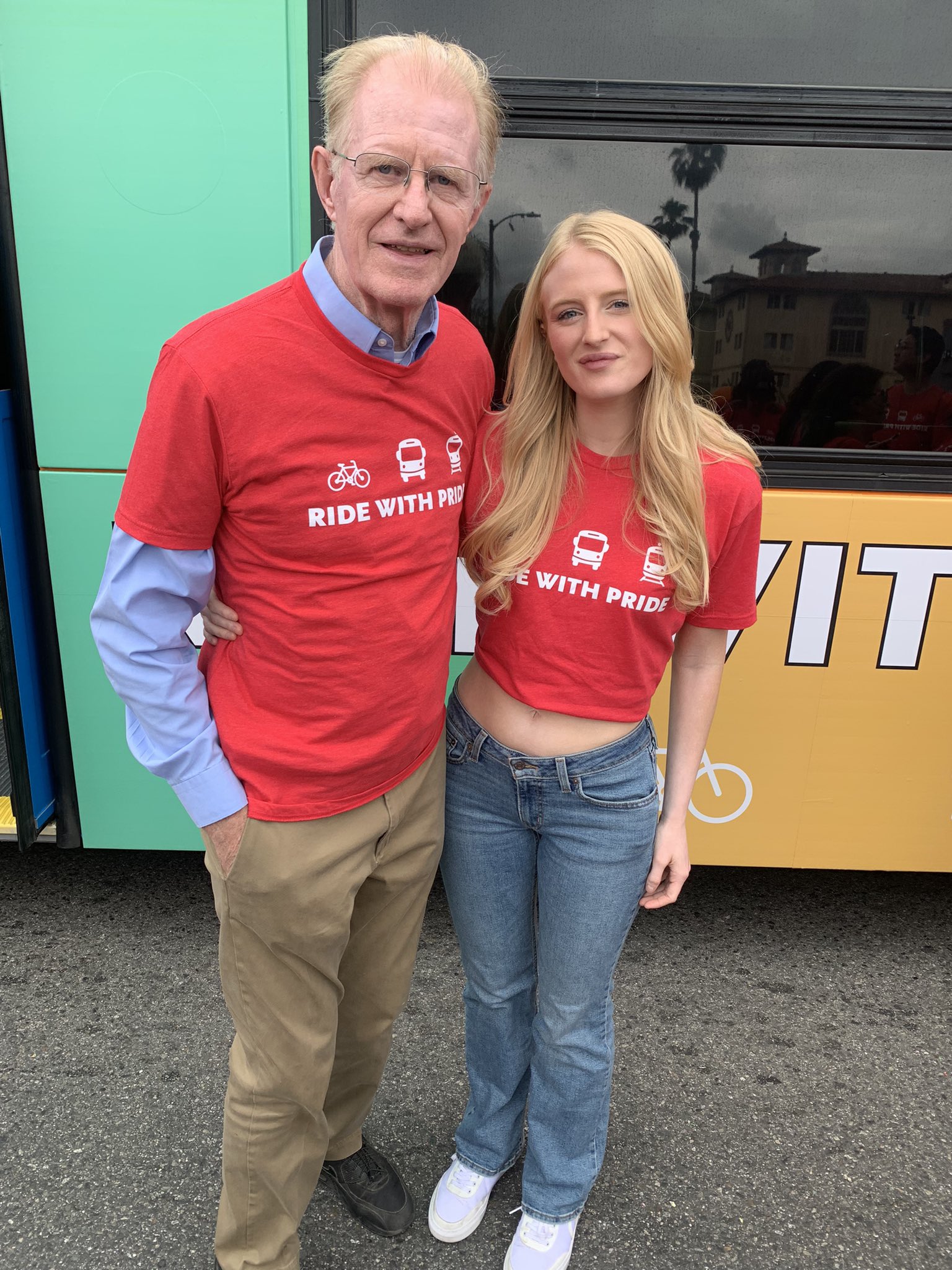 Ed Begley, Jr. on Twitter "Here I am lapride with my daughter