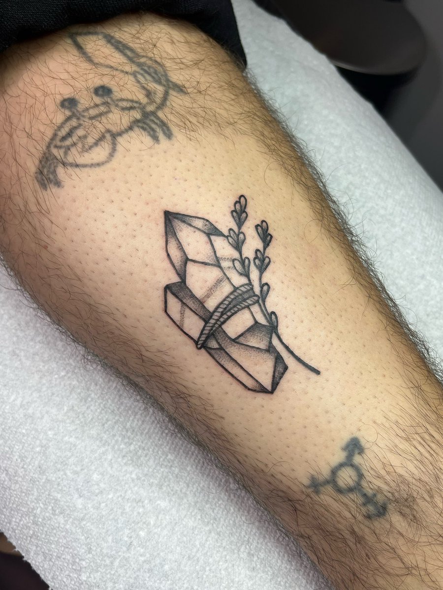 hotelyear's tweet photo. did my first 3 tattoos ever wanted to share here 🤩 https://t.co/xaA3OouHke