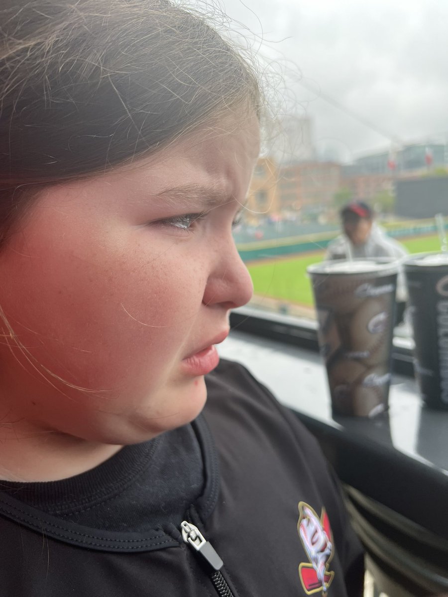 scartmill's tweet photo. @CLBClippers This face says it all.  Crushing disappointment that todays game will not be played.  But we will be back @CLBClippers https://t.co/GCsIto1ZqN