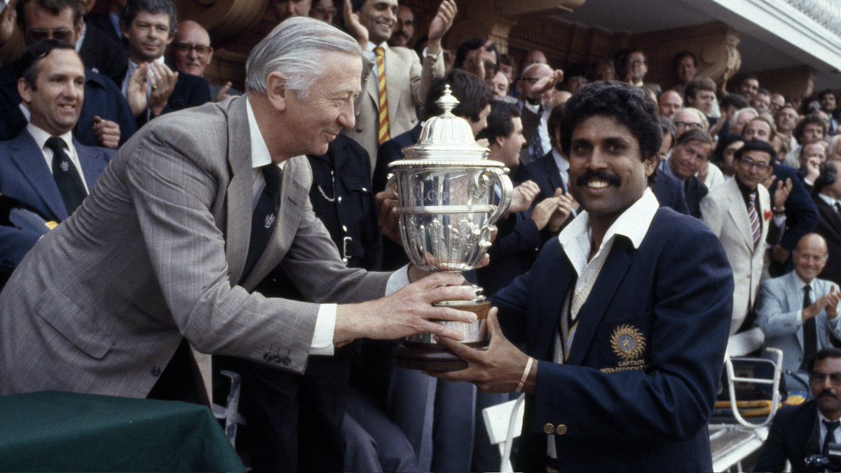 Gautam Gambhir said, 'we've seen only Kapil Dev's picture with the 1983 World Cup trophy. How many people know that Mohinder Amarnath won the POTM award in Semis and Final. Only one picture has been shown to us'. (On News18).