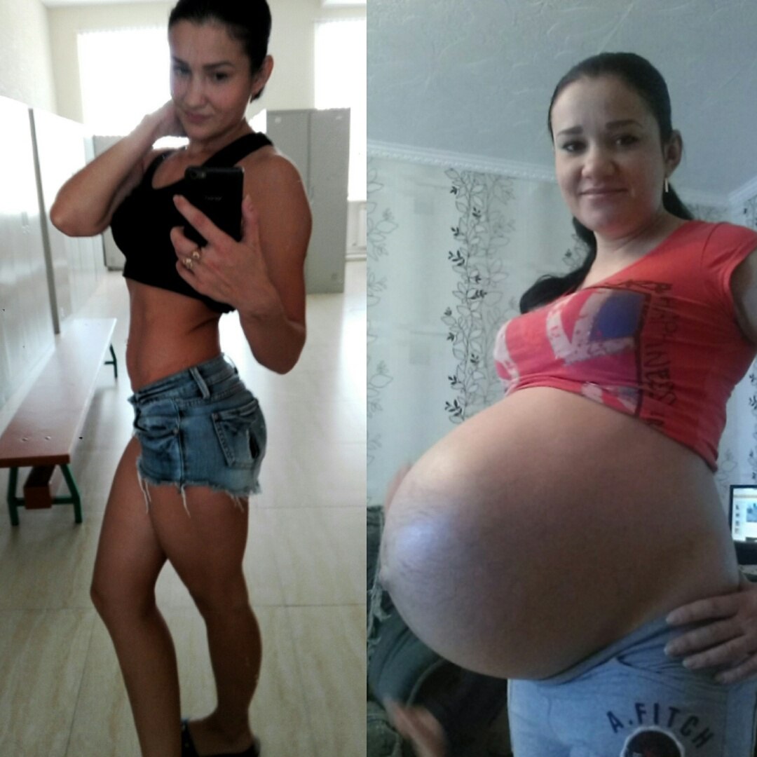 Mugzy48461922's tweet photo. A few nice before &amp; after preg-pics https://t.co/1efkE88lEa