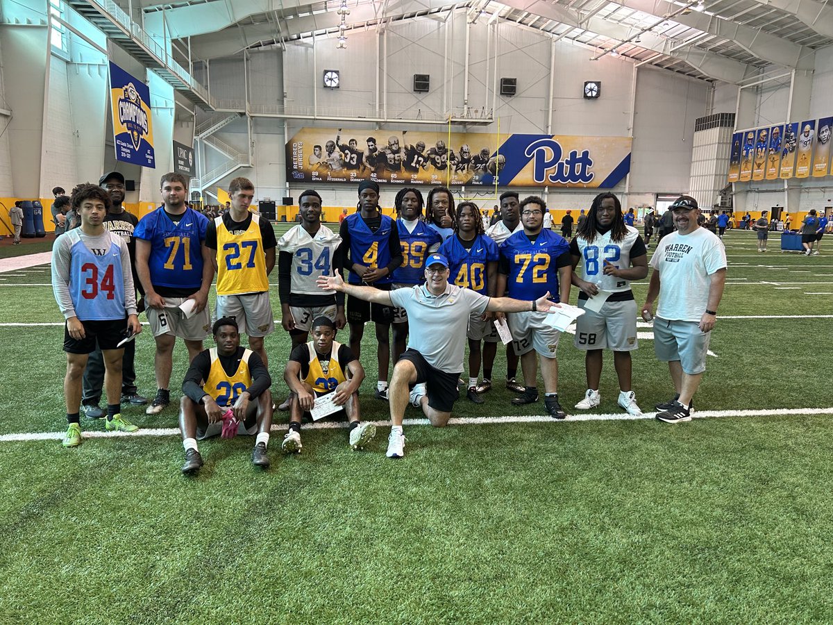 Thank you to Coach Pat Narduzzi and his staff for having the Raiders at camp today#tuffstreet