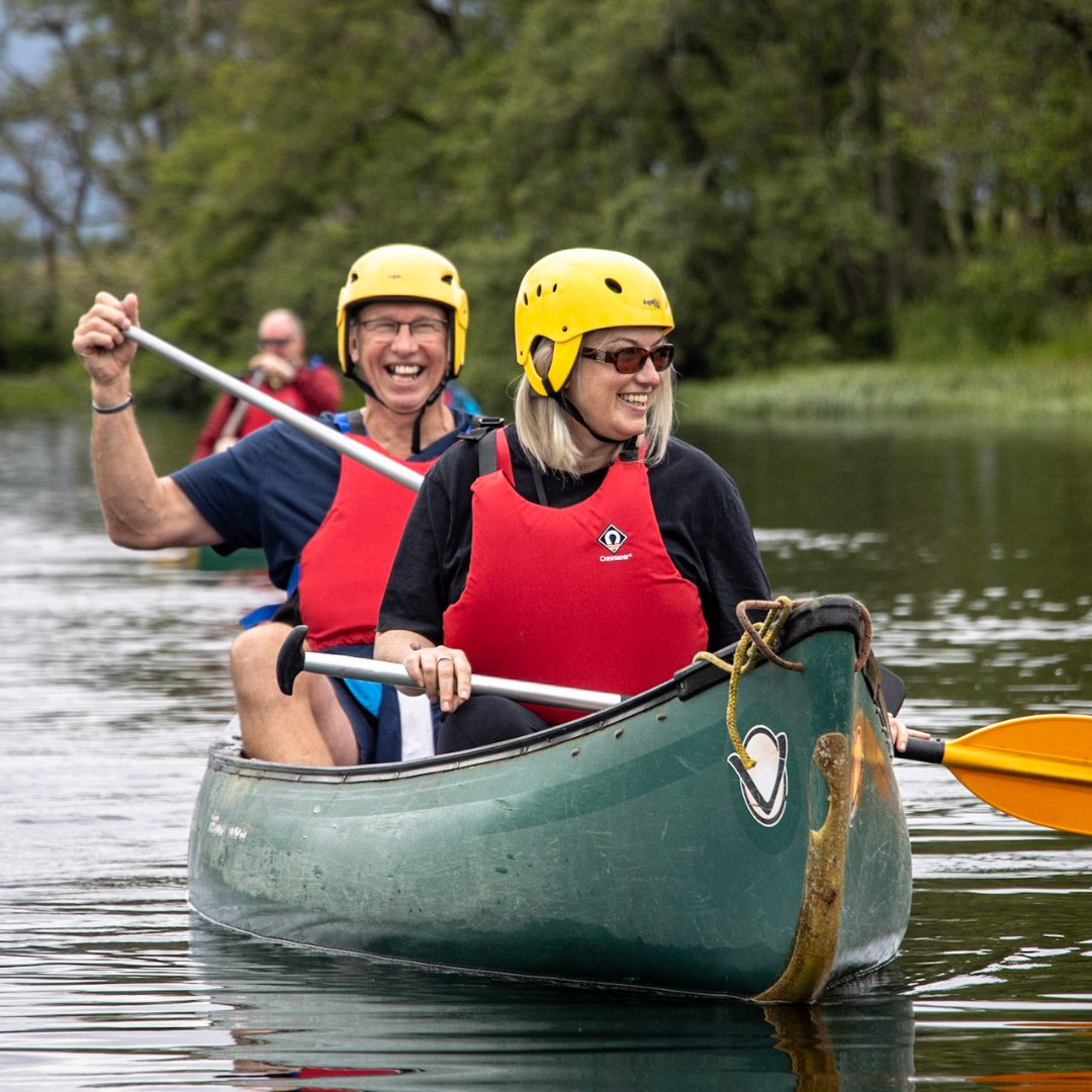 🚣‍♂️ Give Dad the gift of adventure this Father’s Day with our River Spey Canoeing activity! 

Enjoy a FANTASTIC journey canoeing along the River Spey, taking in the wonderful scenery and spotting the local wildlife.

Find out more. 👉 bit.ly/3zY39Yc