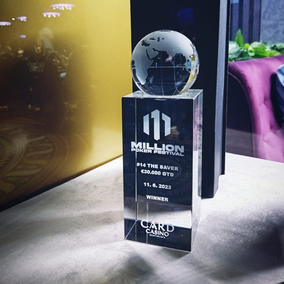 🔐¡ The registration is closed in #𝟏𝟒 𝐓𝐡𝐞 𝐒𝐚𝐯𝐞𝐫 !

A total fo 1⃣0⃣7⃣ have been the registered players in this 500€ side event

5⃣2⃣ players alive looking for bounties and ITM positions

#MPF2023