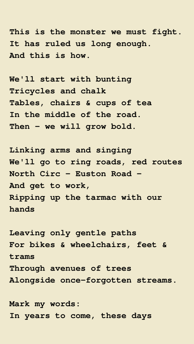 Subversivite's tweet photo. I wrote a poem - triggered in part by the death of a child on a road near my home.

It's called Monster. 

Read more here: 
https://t.co/aCOliUqTBs https://t.co/rcCYa1zHXt