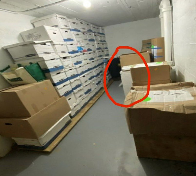 I find it odd that Trump had a photocopier in a storage room right beside boxes of top secret classified documents.. 

How about you?