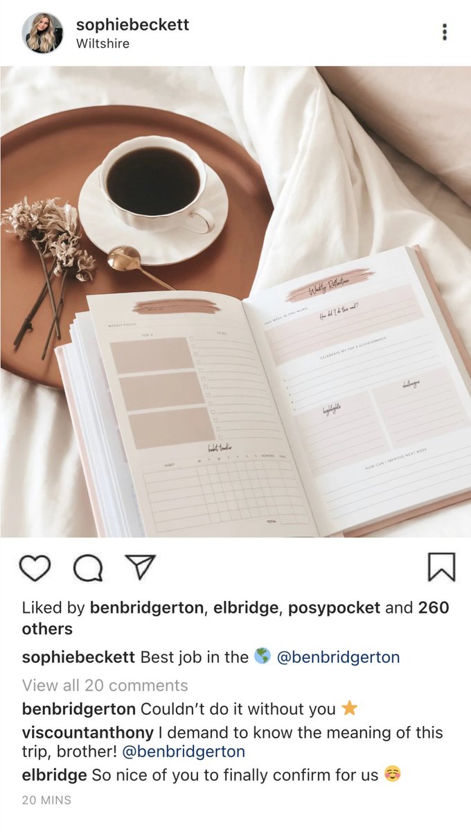 Sophie Beckett instagram post: 

#Bridgerton #benedictbridgerton #lukethompson #sophiebeckett #benophie