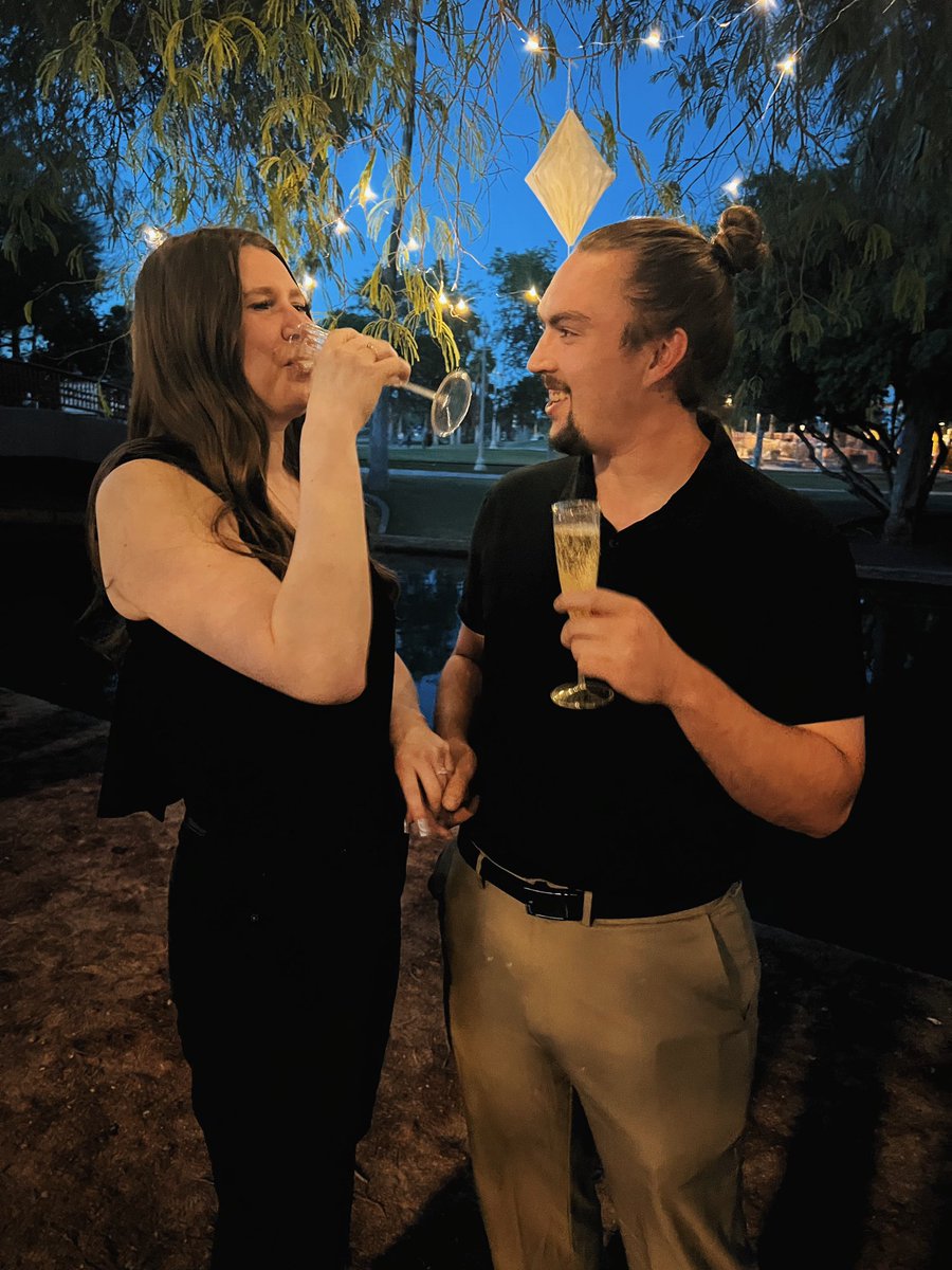 Hi Twitter, I got engaged!!! Our first fest as an engaged couple with be Forest🌲💛