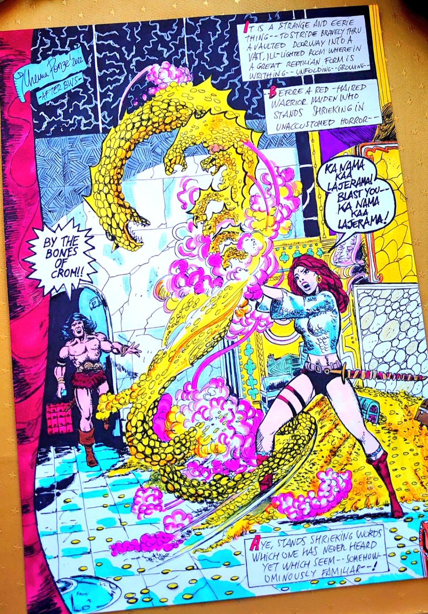 Chema_Ponze's tweet photo. Mucho ánimo al genial artista #BarrySmith que está pasando un momento delicado de salud. https://t.co/bGzXQbXTC1