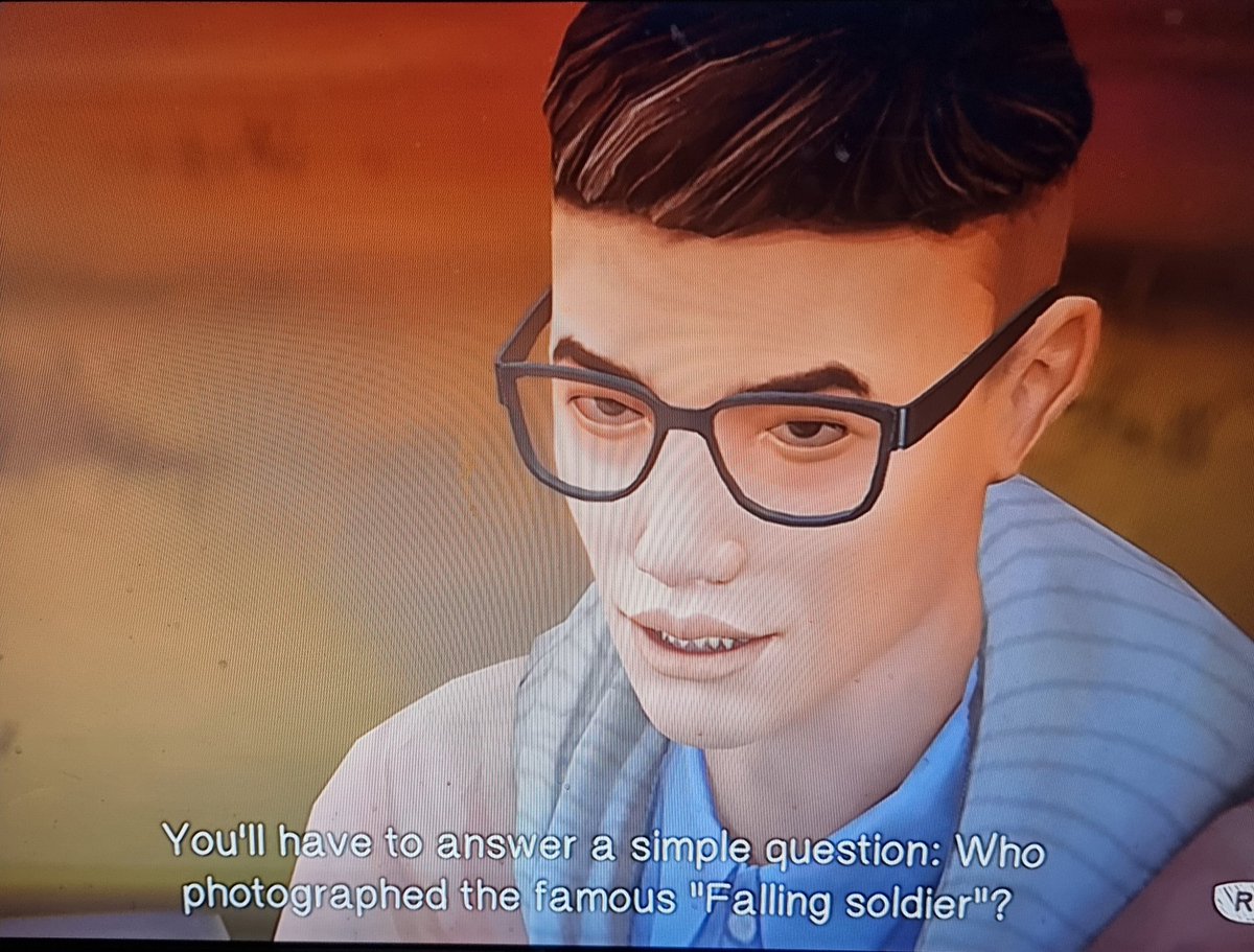 I Had To Google This Question Because I Didn't Know and It Was Robert Capa #LifeIsStrange #RobertCapa #Ps5 #PhotographedTheFamousFalling #IFeelKindaStupid #DontnodEntertainment #SquareEnix #Playstation #Gamer #Gaming