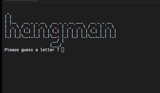 ForestryTech_SL's tweet image. #100DaysOfCode #day07
HangMan from python
Guess the word ??