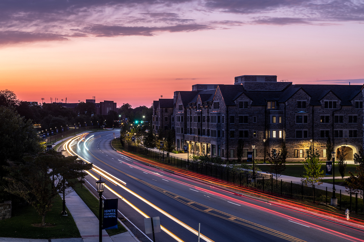 Villanova Alumni on Twitter: "As the sun sets on campus, we are