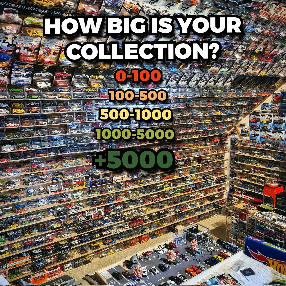 What about you?🤔

#carcollection #diecastcollection #diecast #hotwheelscollector #modelcarcollection