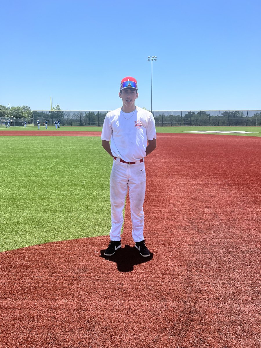Game 2 at Marion HS
Laredo Cardinals - 10
Lobos 17 - 2 

Our PoG is Mario Casarez (Rockdale HS 2024)

Casarez - 4 IP 5 Ks 2 BB 1 R/ 2-3 2 2B
<a href="/TSL_Baseball/">Team Showcase League</a> <a href="/Turn2Tournamnts/">TurnTwoTournaments</a> <a href="/MarioCasarez8/">Mario Casarez</a>