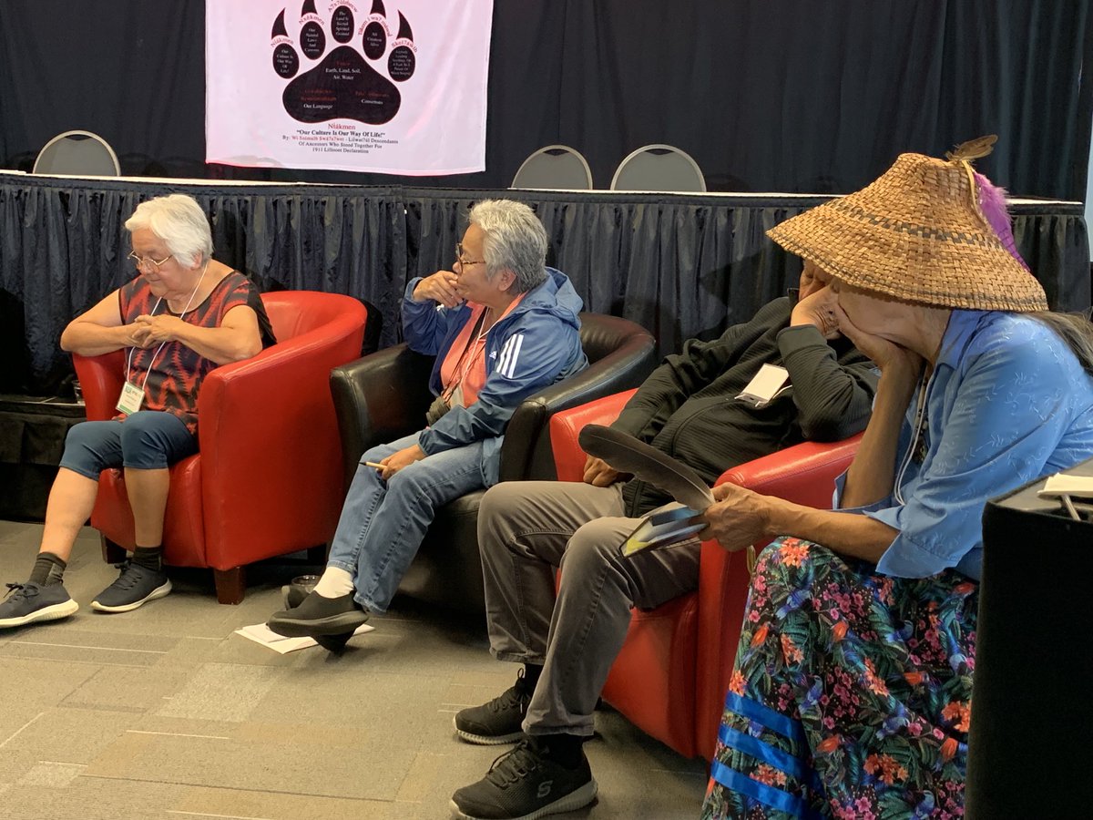 The wisdom of this generation of Elders: 50 years of activism and all still working to break their communities free from colonialism; restoring language, culture, traditional practices #SelfGovernment #RekindlingTheFire