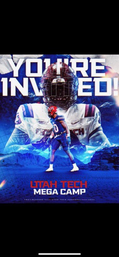 I will be at The Utah Tech Mega camp on June 17th‼️
<a href="/misi_tupe/">Misi Tupe 🇦🇸🇼🇸</a> <a href="/mgerber10/">Matt Gerber</a> <a href="/CoachScooterAV/">Scott Hamilton</a> <a href="/TheCoachSweet/">Ben Sweet</a> #Trailblazer