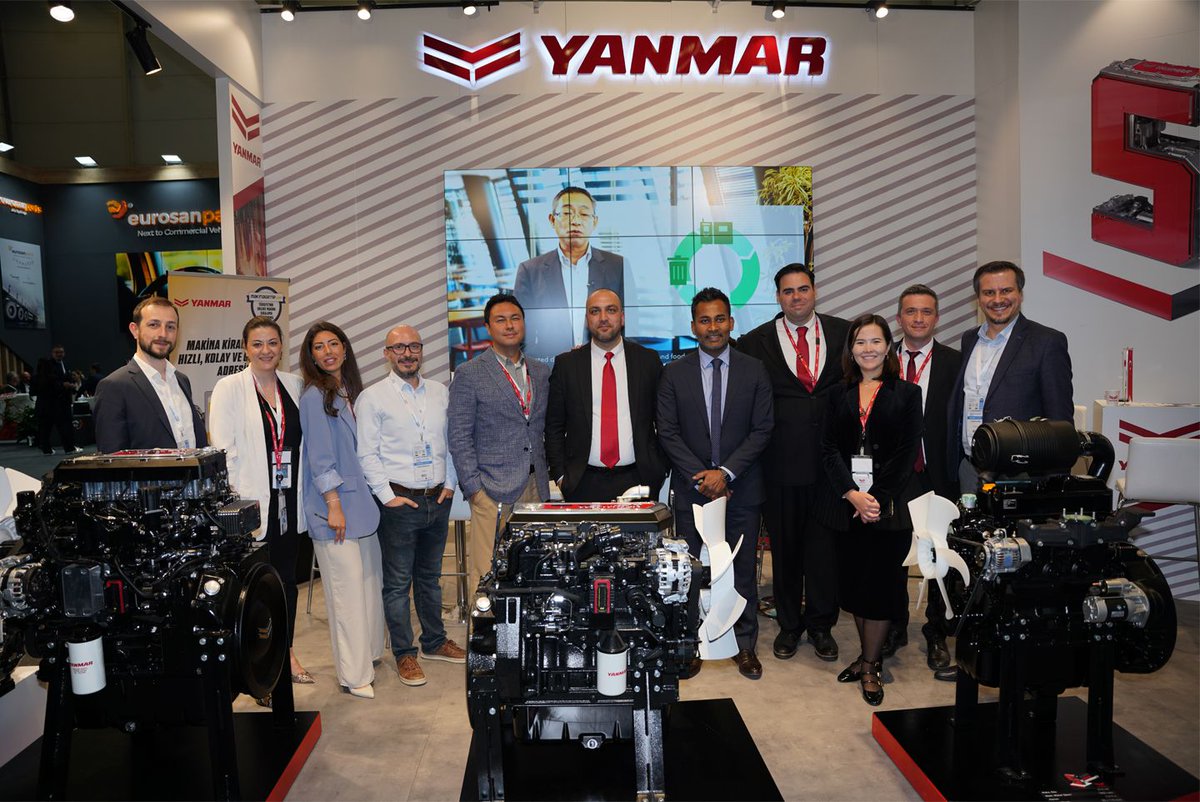 yanmar_turkey's tweet image. Automechanika Istanbul&apos;da standımızı ziyaret eden tüm müşterilerimize ve katılımcılarımıza teşekkür ederiz. Umarız ziyaretinizden ve sunulan misafirperverlikten memnun kalmışsınızdır.
 
 #YanmarEngine #PowerUp #IndustrialEngine #Automechanika #Exhibition
